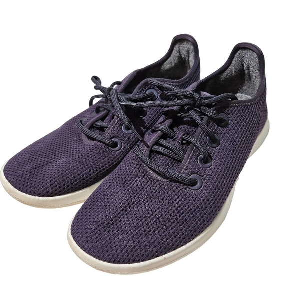 Allbirds‎ Mesh Tree Runner Sneakers Women's 11 Dark Purple - Picture 1 of 8